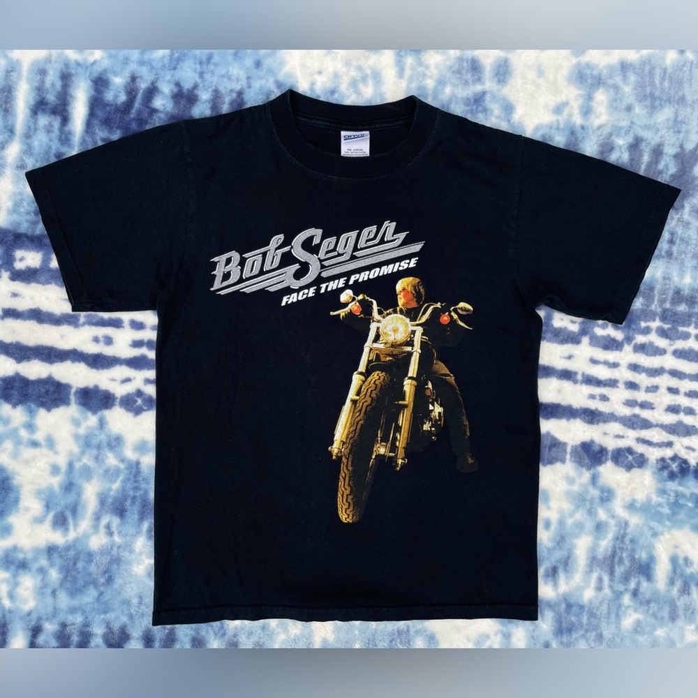 BOB SEGER 2006-2007 Face The Promise North American Tour Concert T-Shirt size: S